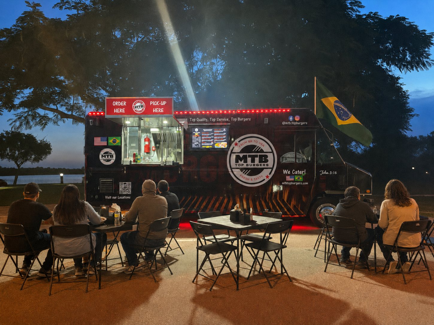Juicy Burgers on Wheels
