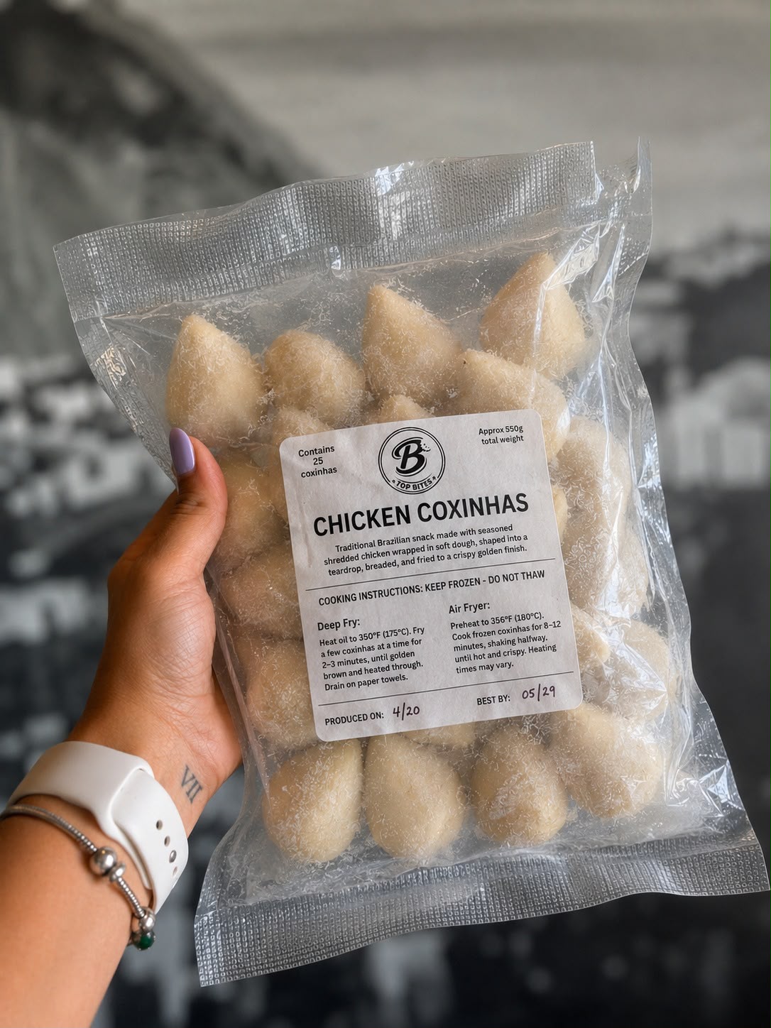 Chicken coxinhas